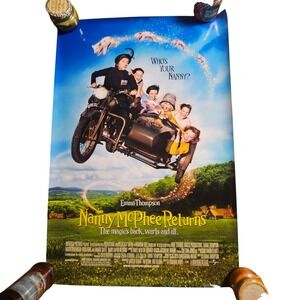 Nanny McPhee Returns 2010 Original Advance Movie Poster 27x40 Emma Thompson D/S